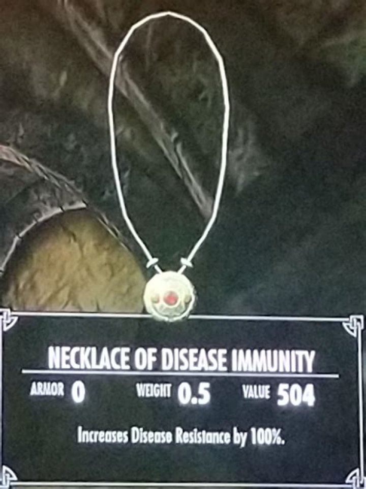 Has anyone given away the immunity necklace?