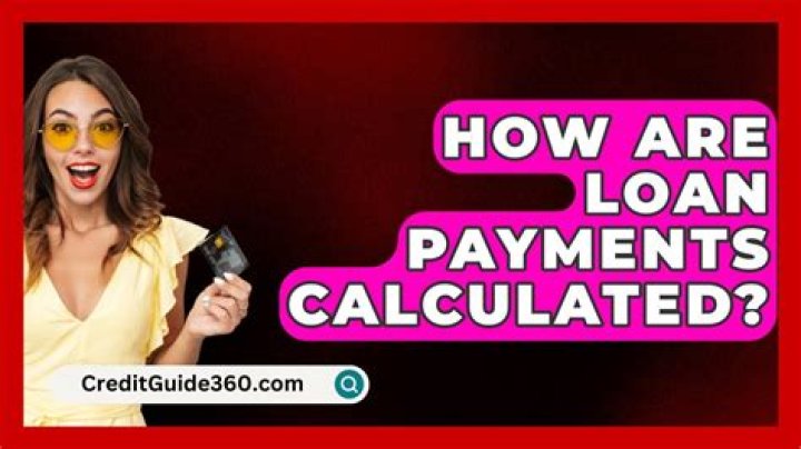How are loan payments calculated?