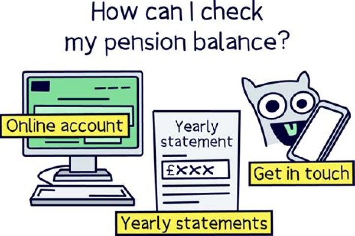 How can I check my pension balance?