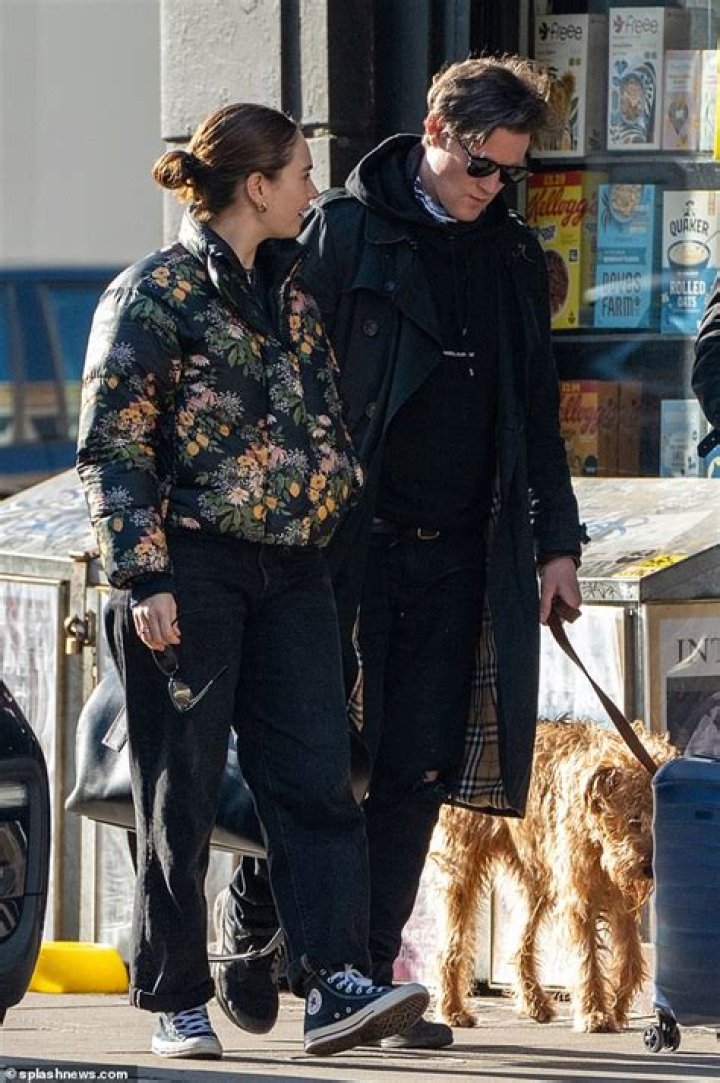 How did Matt Smith and Lily James meet?