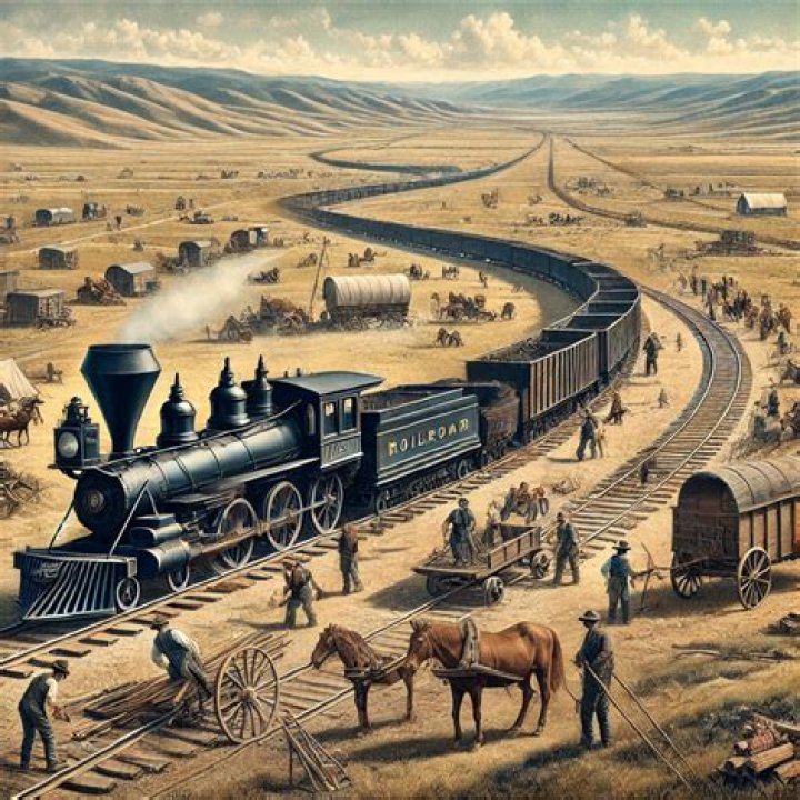 How did railroads make a difference in America?