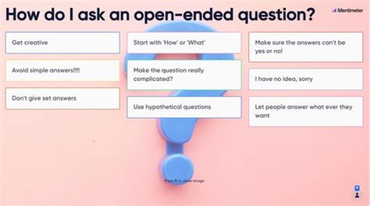 How do I ask a question without asking?