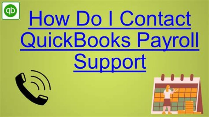 How do I contact QuickBooks payroll support?