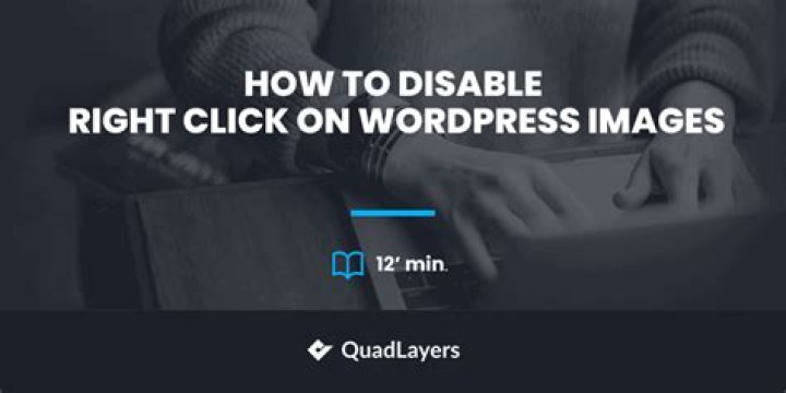 How do I disable right-click on photos?