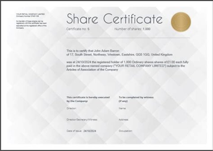 How do I find old share certificates?
