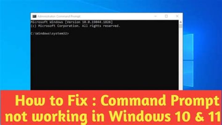 How do I fix Command Prompt not recognized?