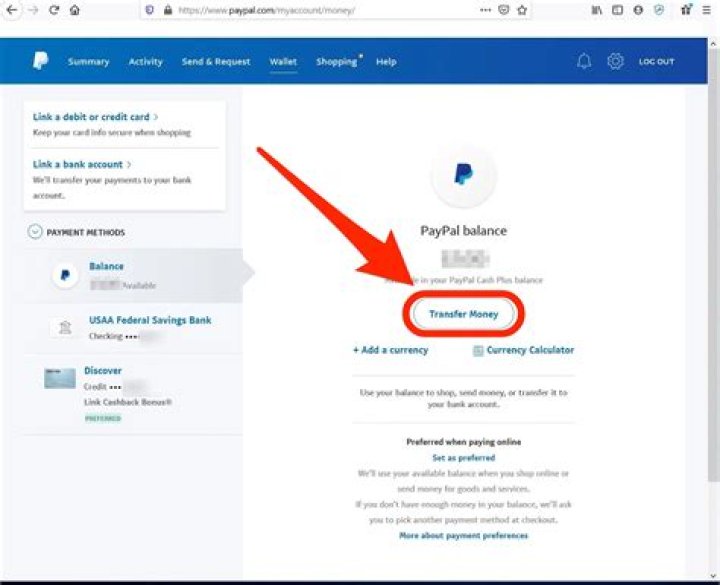 How do I let someone know I have PayPal?