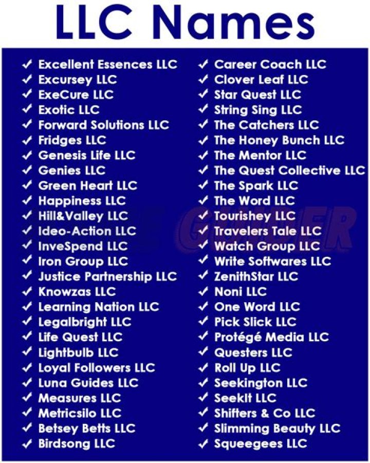 How do I name my company LLC?