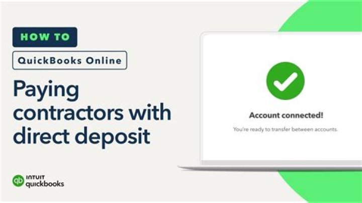 How do I pay a contractor in QuickBooks?