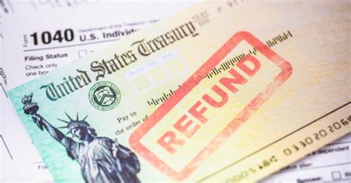How do I record my refund check?