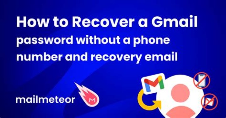 How do I recover my Gmail email?