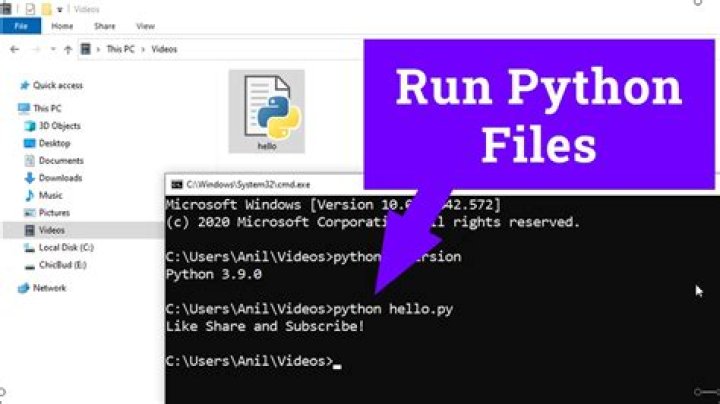 How do I run a .py file on Windows?