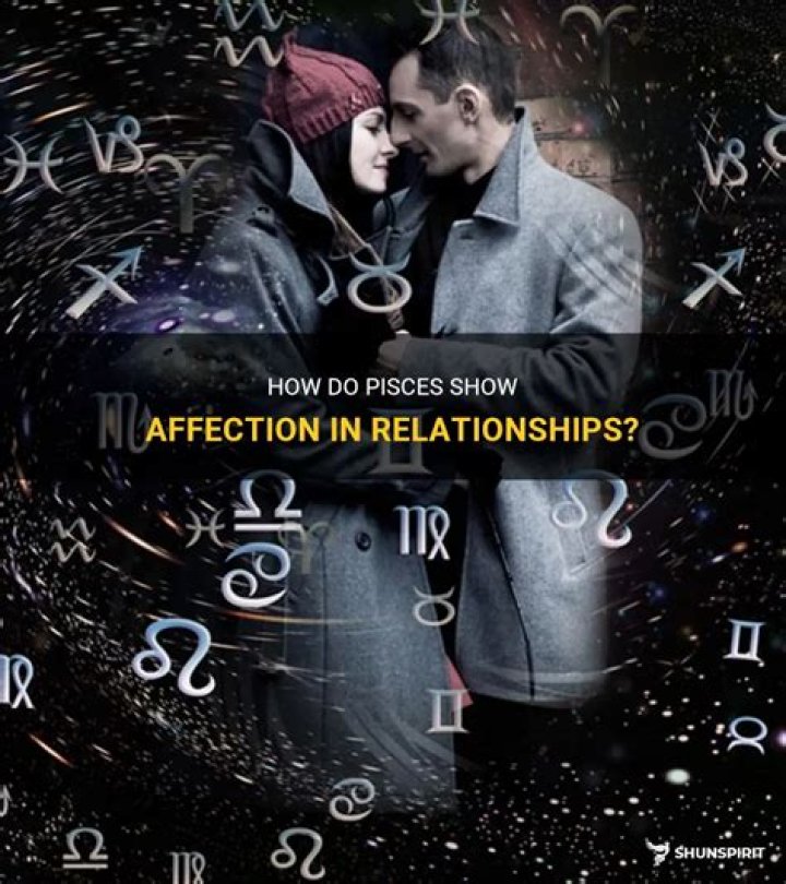 How do Pisces show affection?