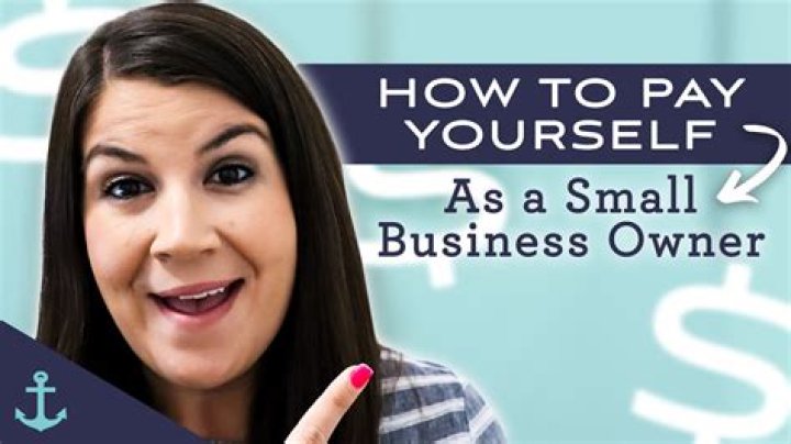 How do private business owners pay themselves?