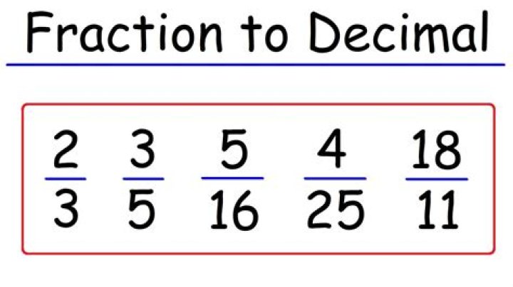 How do you convert improper fractions to decimals?