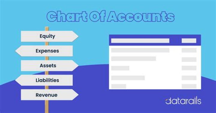 How do you create a chart of accounts?