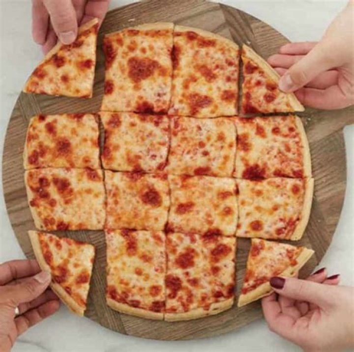 How do you cut a pizza into 6 pieces?