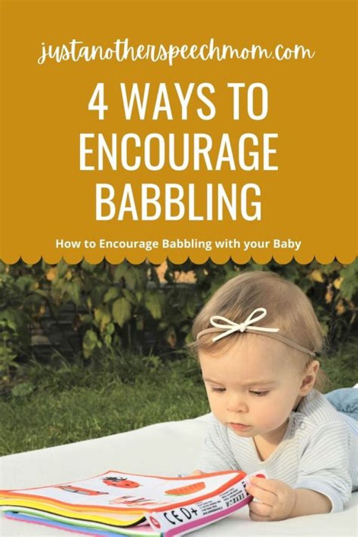 How do you encourage babbling?
