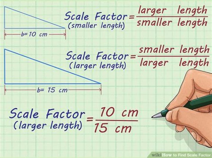 How do you find a scale factor?