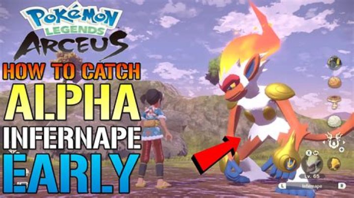 How do you get alpha Infernape?