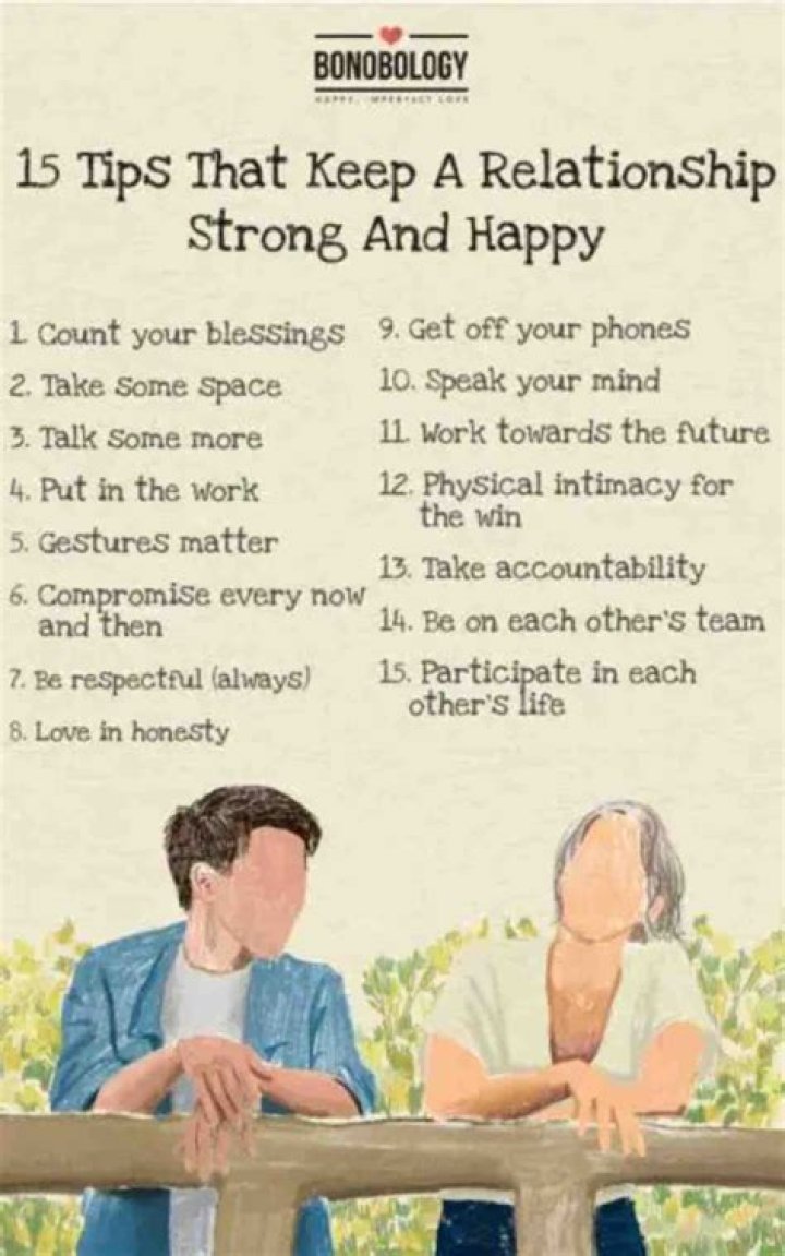 How do you keep your relationship happy and strong?