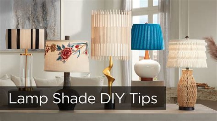 How do you make an old lamp look modern?