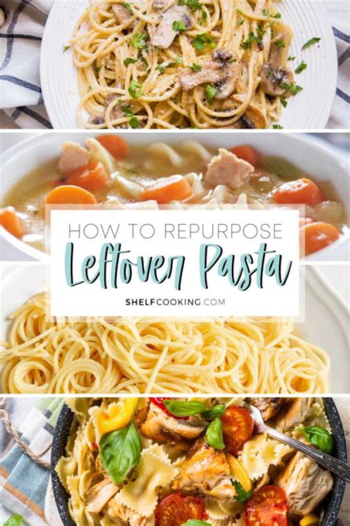 How do you make leftover pasta less dry?