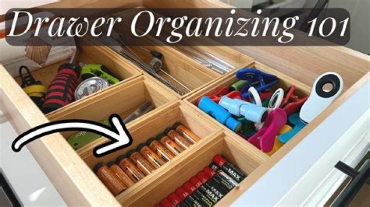 How do you organize a file drawer?