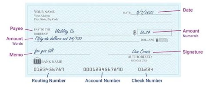How do you properly write a check?
