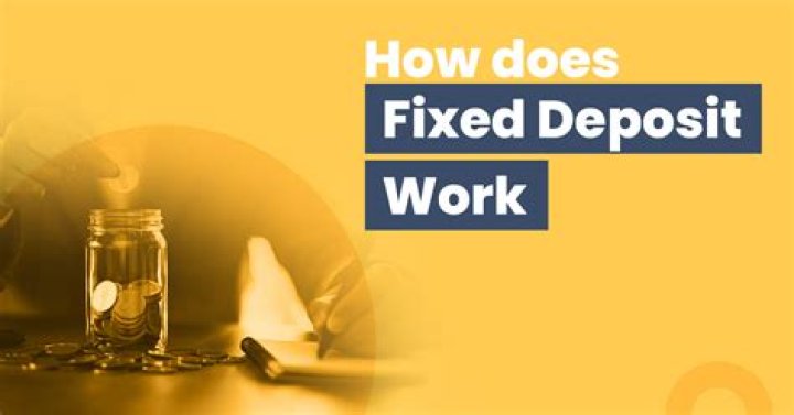How do you record a fixed deposit?