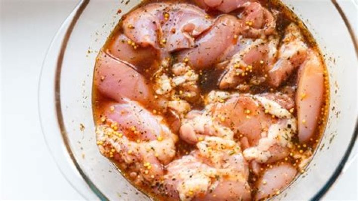 How do you sanitize chicken before cooking?