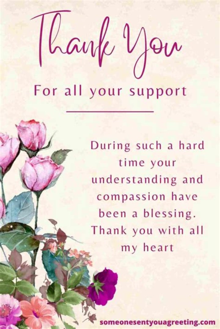 How do you say thank you for help given?