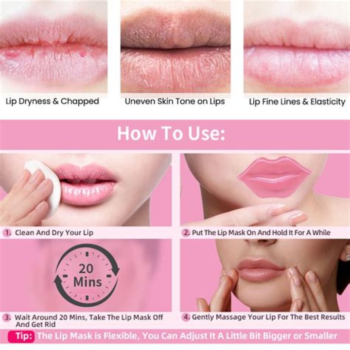 How do you use a lip mask?
