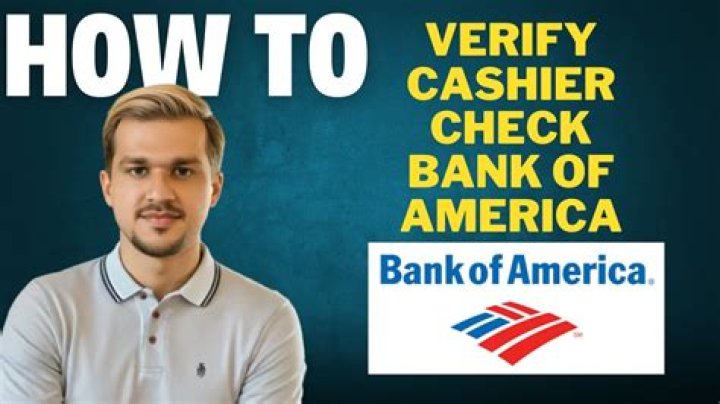 How does a bank verify a deposit?