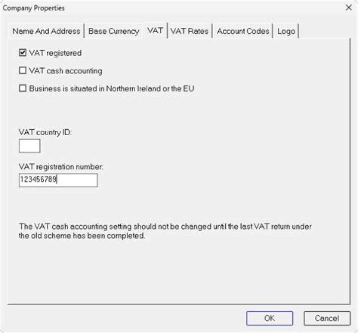 How does a company set up VAT?