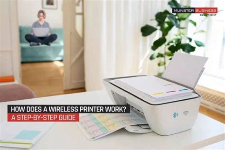How does a wireless printer work?