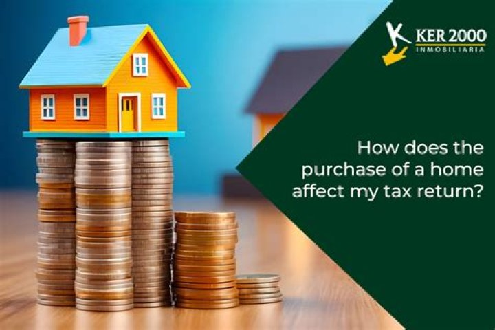 How does buying a house affect tax return?
