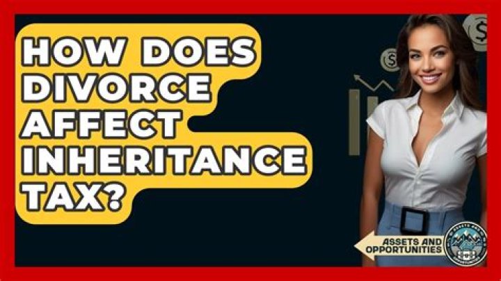 How does divorce affect inheritance?