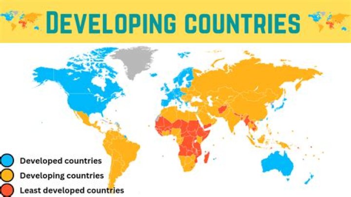 How does total fertility differ between developed and developing countries?