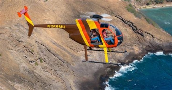 How fast is a Hughes 500 helicopter?