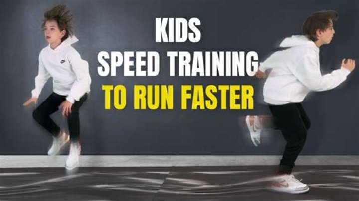 How fast should a 4 year old run?