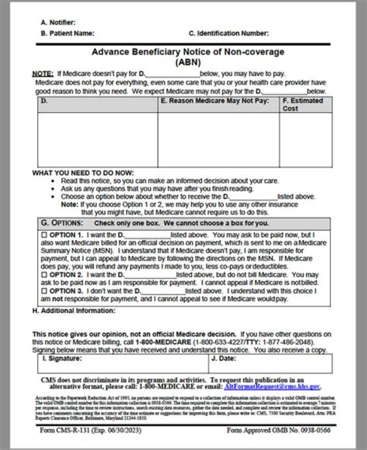 How is a beneficiary notified?