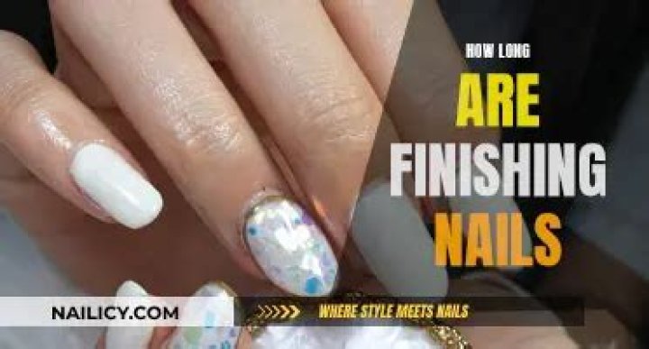 How long are finishing nails?