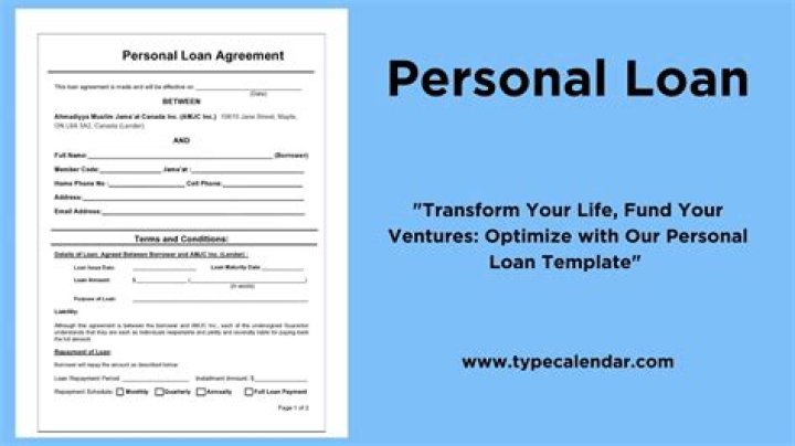 How long does a personal loan take to come through?