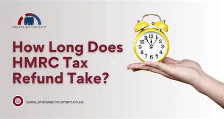 How long does HMRC take to process taxes?