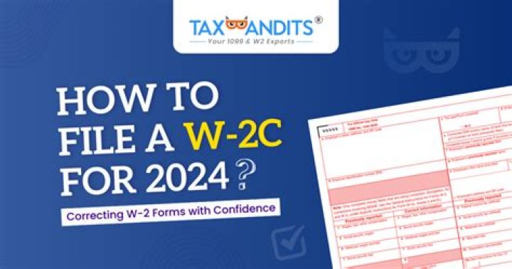 How long does it take to get a W-2C?