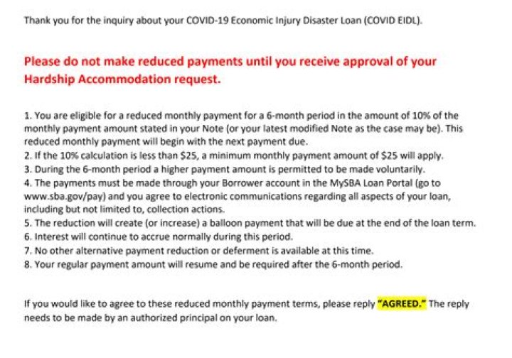How long does it take to get SBA EIDL loan after approval?