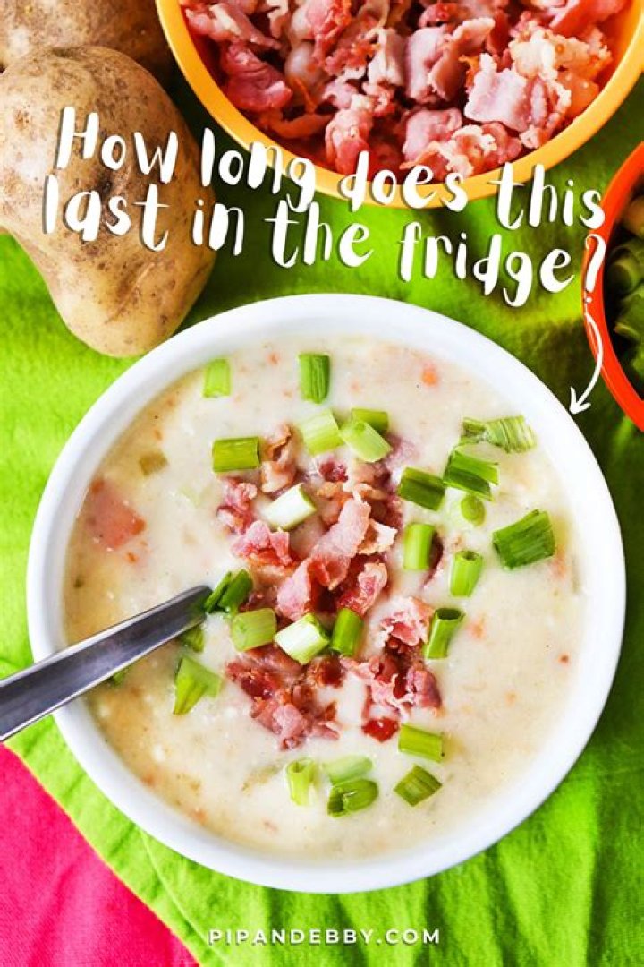 How long does potato soup keep?
