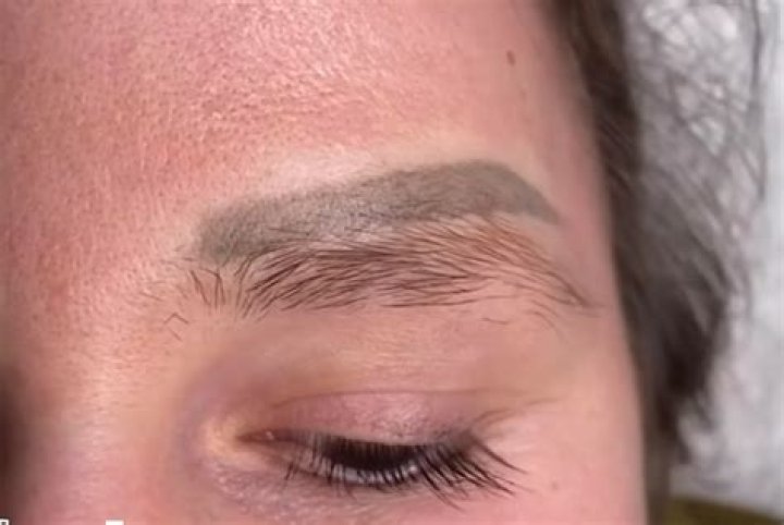 How long should I leave olive oil on my eyebrows?