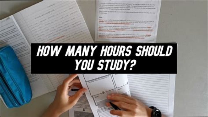 How long should I study a day?